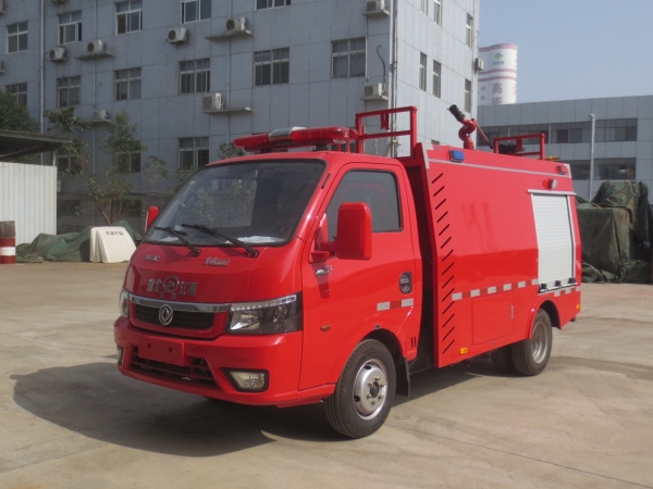 途逸單排水罐消防車(藍(lán)牌)